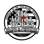 3:16 Metal Works LLC. Welding and fabrication. Mobile and shop services.