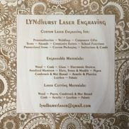 Lyndhurst Laser Engraving
