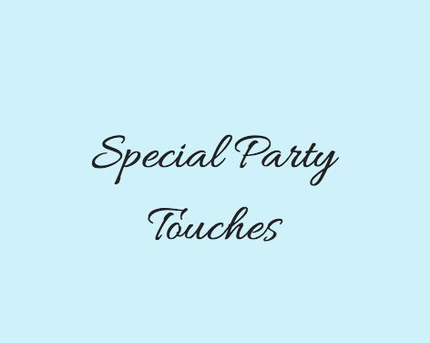 Special Party Touches, Mooresville NC