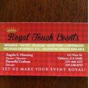 Royal Touch Decorating and Events