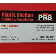 Paul R Shelton Building & Remodeling