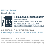 IRC Building Sciences group