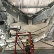 riser duct install by crane by Mac Sheet Metal in Houston, TX - Alignable