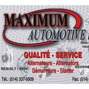 MAXIMUM AUTOMOTIVE, Saint-Laurent QC
