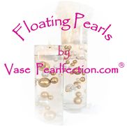 Floating Pearls by Vase Pearlfection