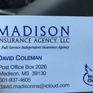 Madison Insurance Agency LLC, Madison MS