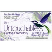 The Untouchables Custom Embroidery