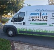 Above all sprinklers