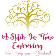 A Stitch In Time Embroidery