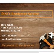 Rick’s Handyman Service - Madison, WI - Alignable