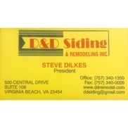 D & D Siding & Remodeling, Inc.