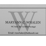 MaryAnn C. Whalen, Paralegal