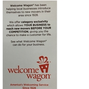 Welcome Wagon