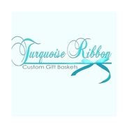 Turquoise Ribbon Gift Baskets