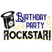 Birthday Party Rockstar