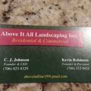 Above it all landscaping Inc.