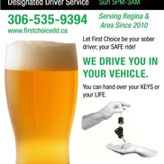 First Choice Designated Driver Service - Regina, SK - Alignable