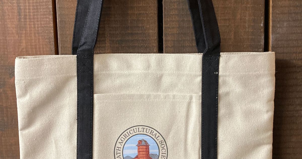 Heath Agricultural Society Captains Boat Bag with DTF Printing