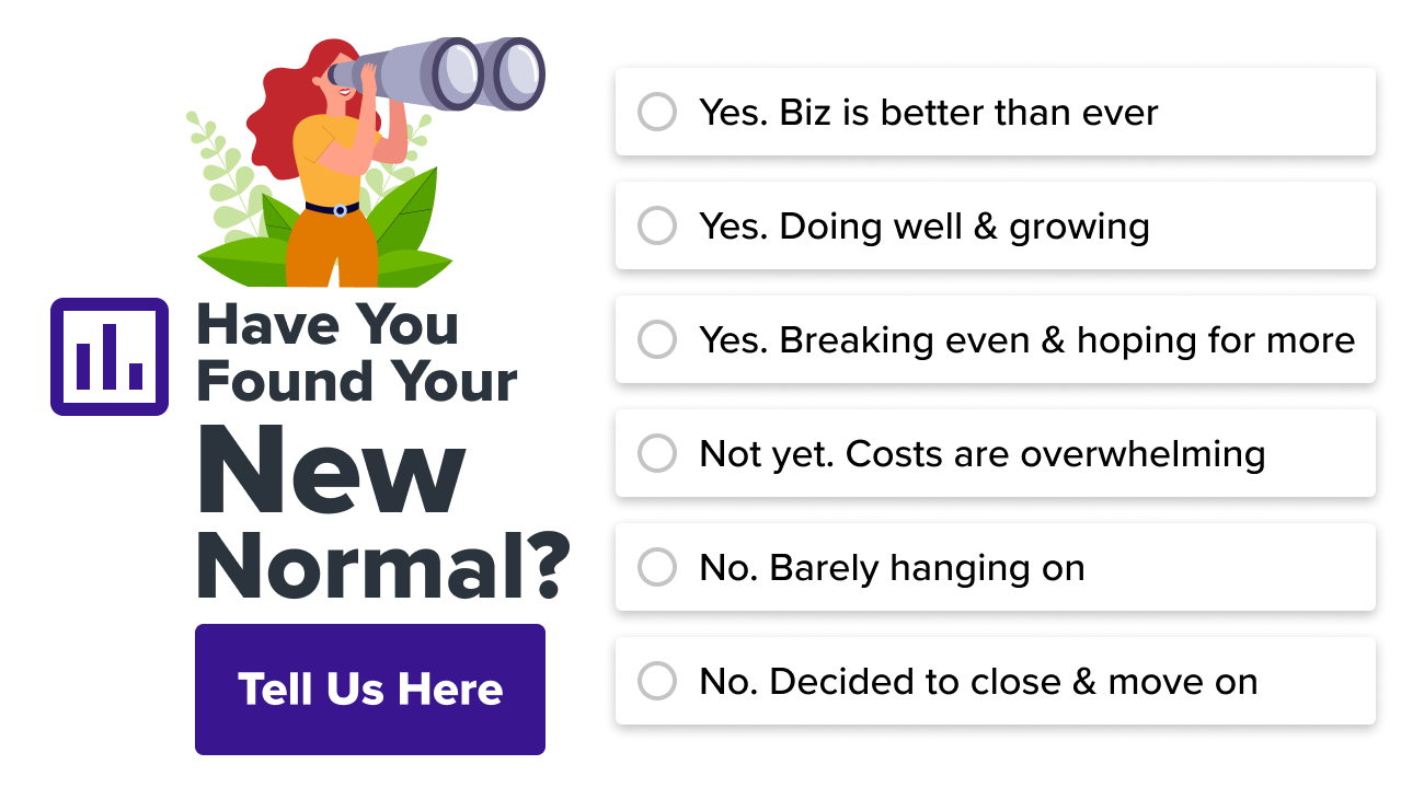 New Normal Poll Question From Alignable