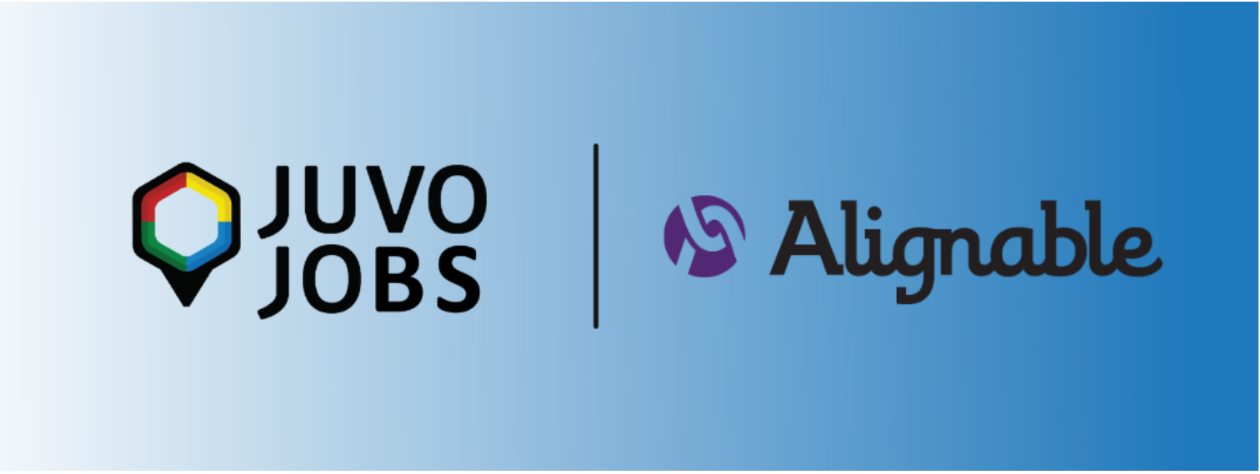 image of Juvo Jobs and Alignable Partnership