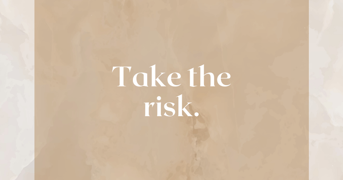Take the Risk., Victoria BC - Alignable