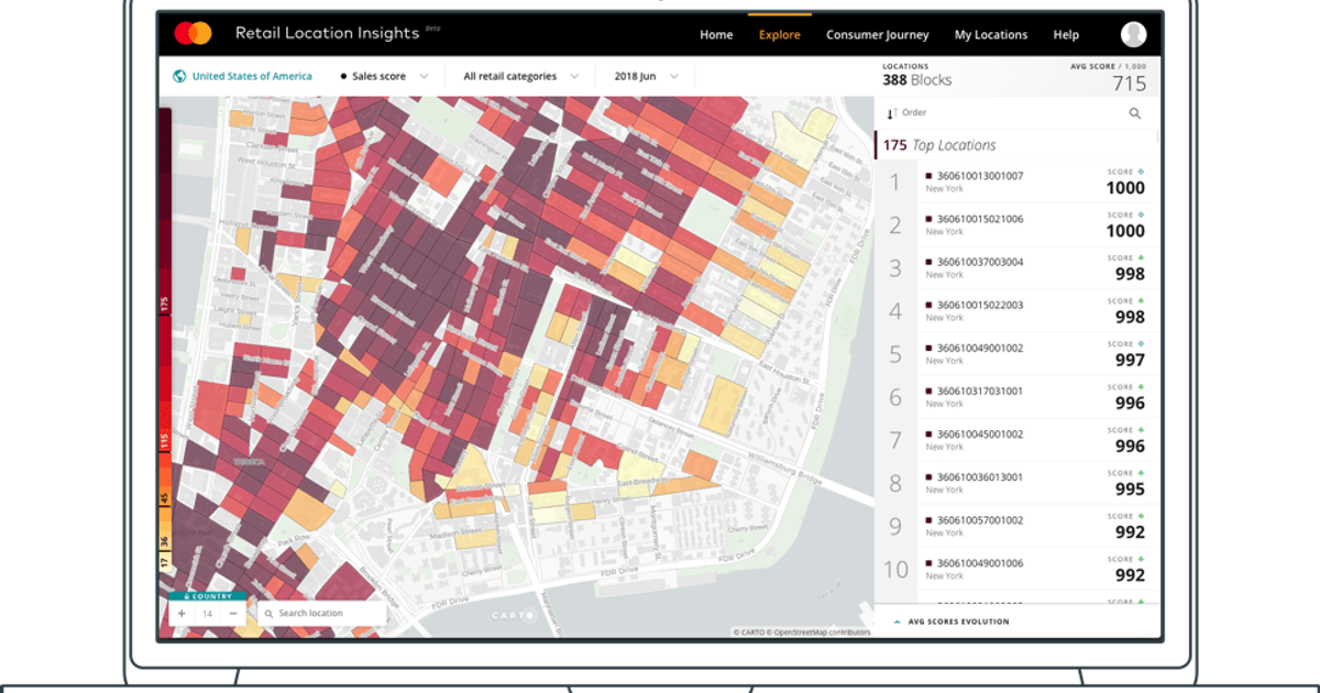 Do you make use of Location Intelligence, Geographical information ...