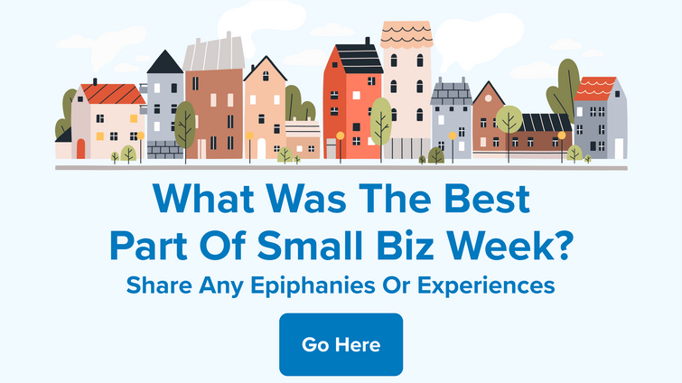promo for recollections of Nat'l Small Biz Week