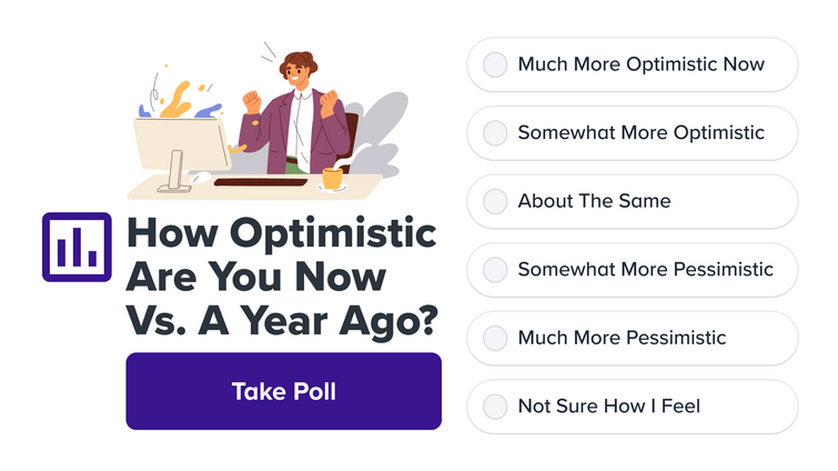 promo for June poll, optimism question