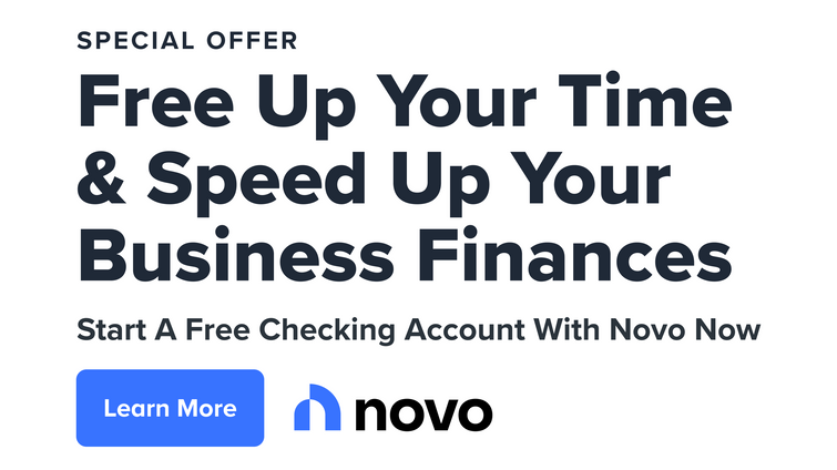 novo free checking promo