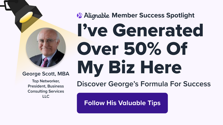 promo for george scott's member success spotlight