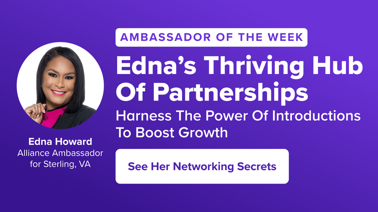 edna and her ambassador of the week profile