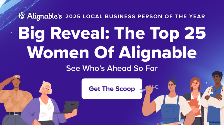 promo for top women of alignable 2025