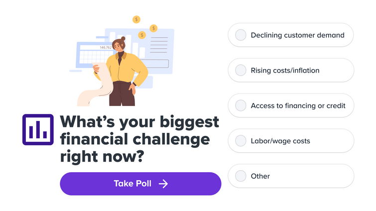 financial challenges poll