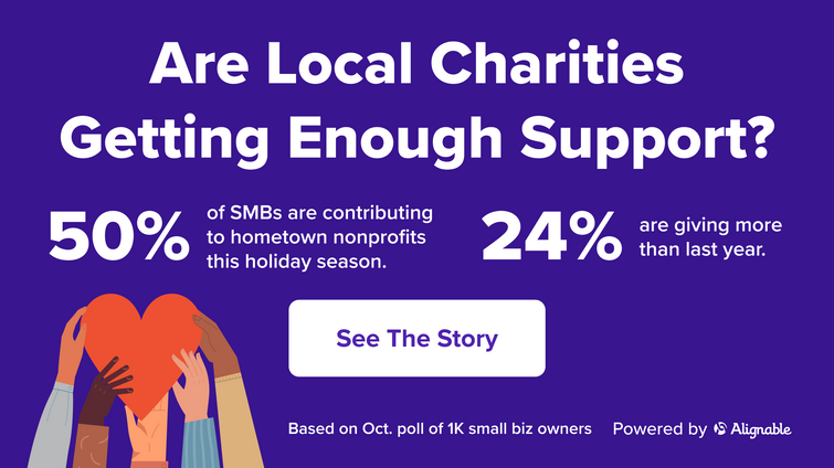 image of the first question in the 2023 holiday charity poll