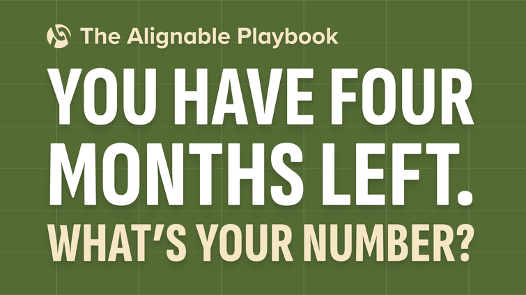 Q4 Planning: Name Your Number article card