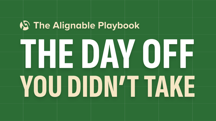 the day you didn't take off