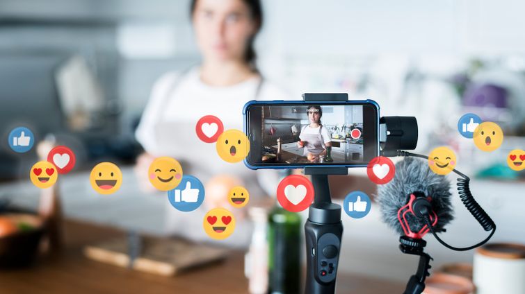 Woman going digital for her small business