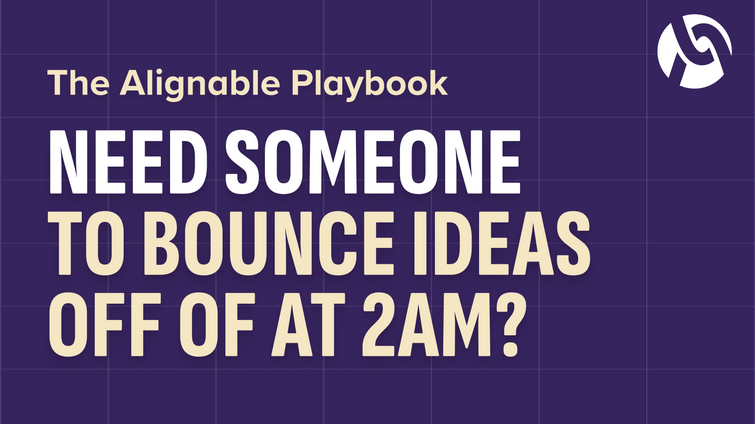 allie is your alignable thinking partner