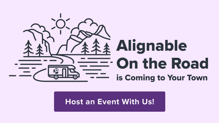 image of Sue’s trek around N. America for the Ambassador Alliance program