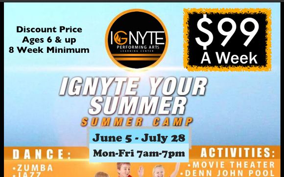 Summer Camp 99 By Ignyte Performing Arts Learning Center In Kissimmee Fl Alignable