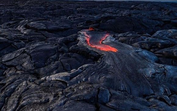 Surface Lava Flow By The Bali House Bali Cottage At Kehena Beach