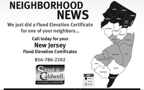 FLOOD ELEVATION CERTIFICATES by Stout Caldwell Civil Engineers