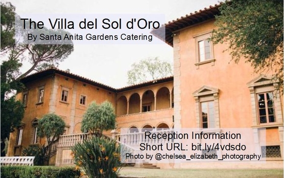 Walk through at the Villa del Sol d'Oro by Santa Anita Gardens Catering with Villa del Sol d'Oro by Santa Anita Gardens Catering