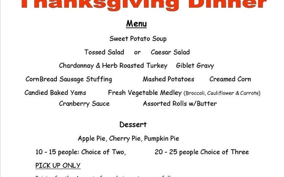 Thanksgiving Dinner By Culinary Classics Catering In Sayreville Nj Alignable