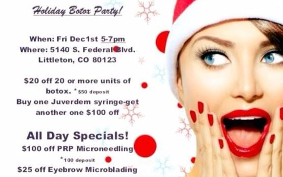 Botox Holiday Party! by Exquisite Salon and Spa in Littleton, CO ...