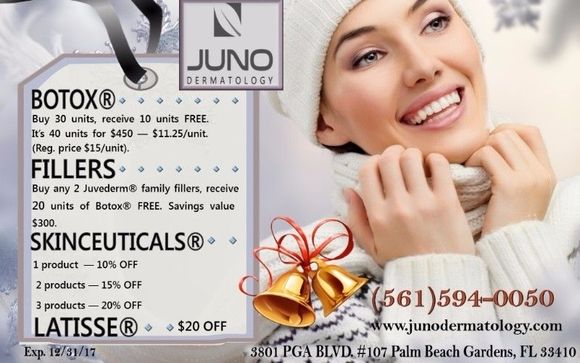 Botox Juvederm Voluma Specials By Juno Dermatology In Palm Beach