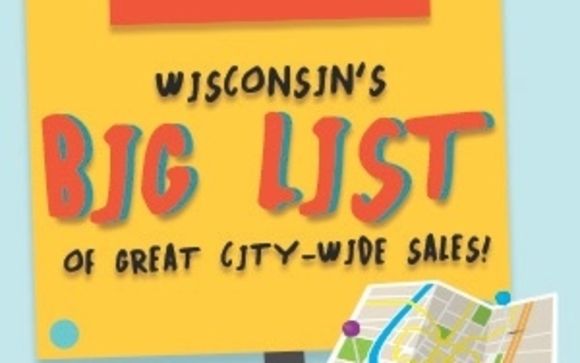 2018 WI City Wide Rummage Sale BIG List by Rummage Wisconsin.com in