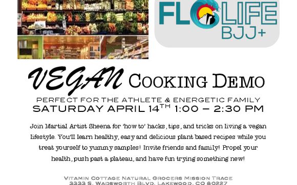 Vegan Cooking Demo By Flo Life Bjj Holistic Martial Arts In