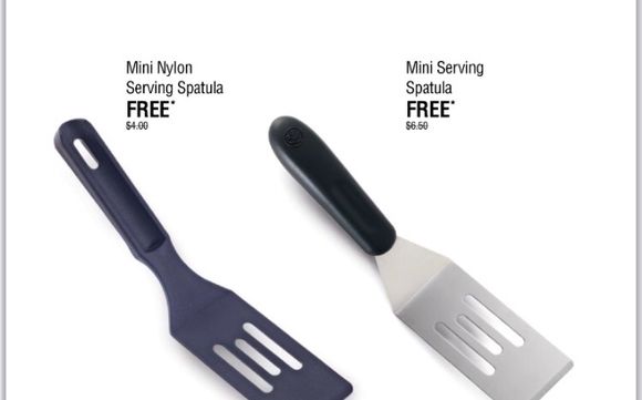 The Pampered Chef Mini Nylon Serving Spatula