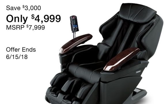 Panasonic Ep Ma70 Massage Chair On Sale By Computer Advantage In